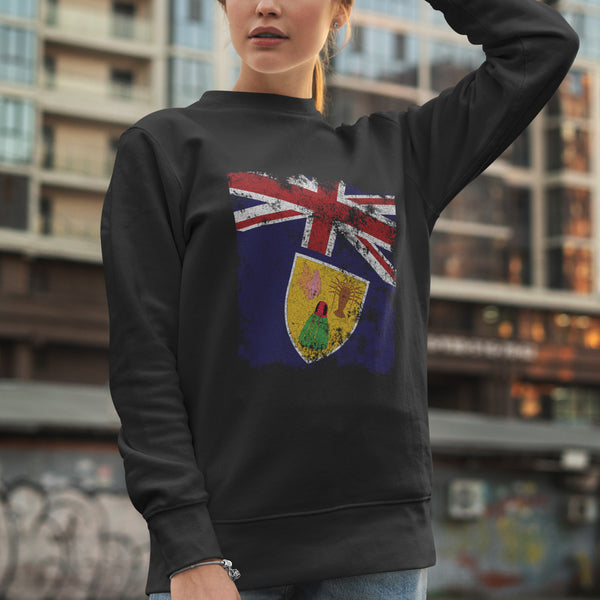 Turks and Caicos Islands Flag Sweatshirt