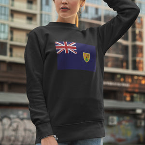 Turks And Caicos Islands Flag Sweatshirt