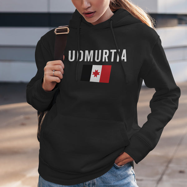 Udmurtia Flag Hoodie