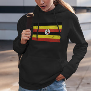 Uganda Flag Hoodie