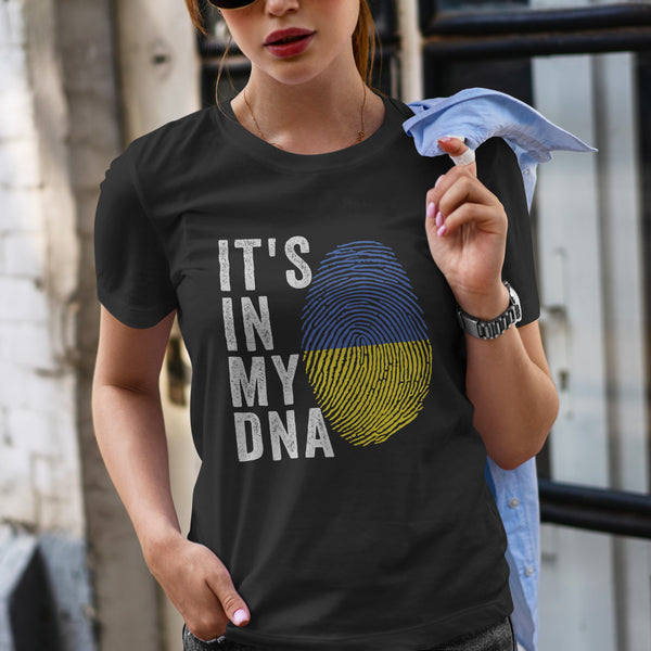 It's In My DNA - Ukraine Flag T-Shirt