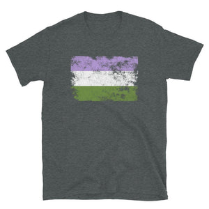 Genderqueer Flag - LGBT+ T-Shirt