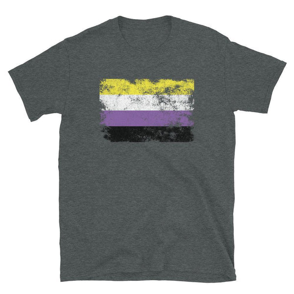 Nonbinary Flag - LGBT+ T-Shirt