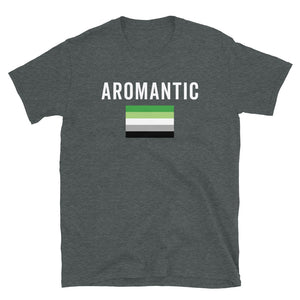 Aromantic Flag - LGBT+ T-Shirt