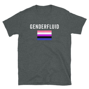 Genderfluid Flag - LGBT+ T-Shirt