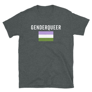 Genderqueer Flag - LGBT+ T-Shirt