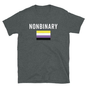 Nonbinary Flag - LGBT+ T-Shirt