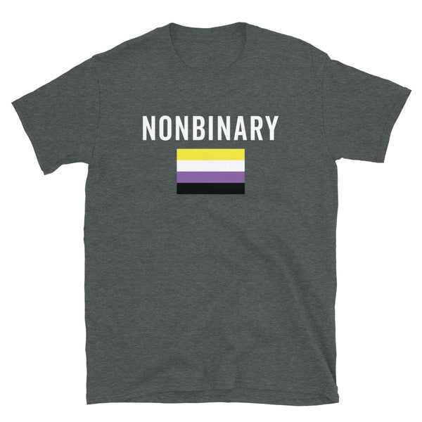 Nonbinary Flag - LGBT+ T-Shirt