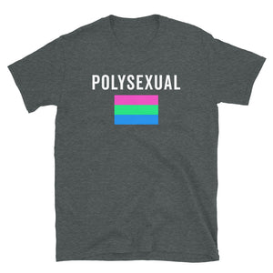 Polysexual Flag - LGBT+ T-Shirt