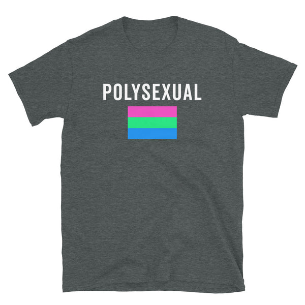 Polysexual Flag - LGBT+ T-Shirt