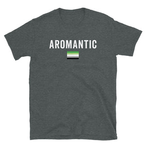 Aromantic Flag - LGBT+ T-Shirt