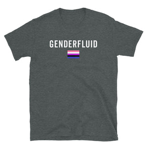 Genderfluid Flag - LGBT+ T-Shirt