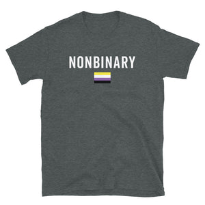Nonbinary Flag - LGBT+ T-Shirt