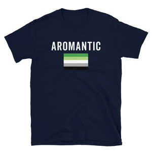 Aromantic Flag - LGBT+ T-Shirt
