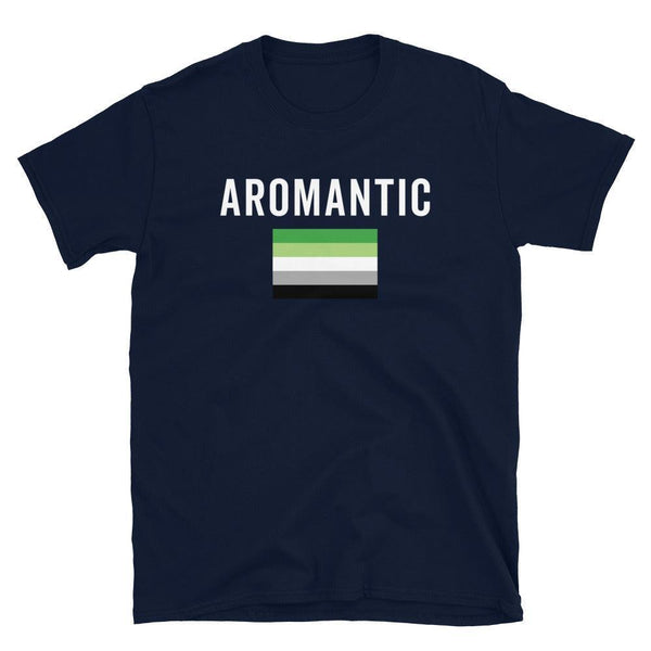 Aromantic Flag - LGBT+ T-Shirt
