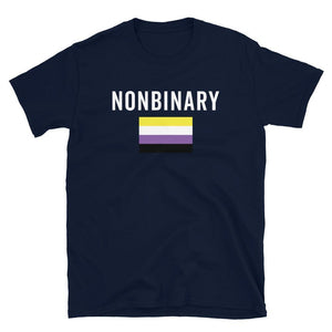 Nonbinary Flag - LGBT+ T-Shirt