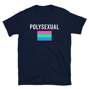 Polysexual Flag - LGBT+ T-Shirt