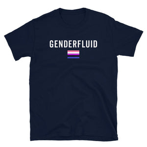 Genderfluid Flag - LGBT+ T-Shirt