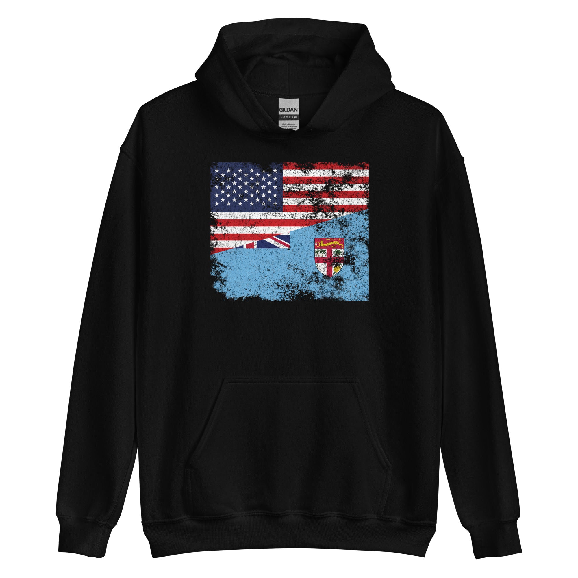 Fiji USA Flag Hoodie