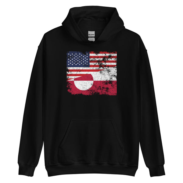 Greenland USA Flag Hoodie