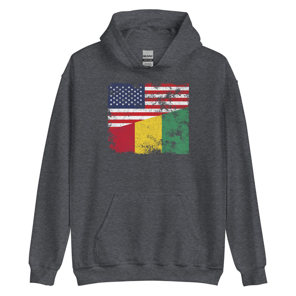 Guinea USA Flag Hoodie