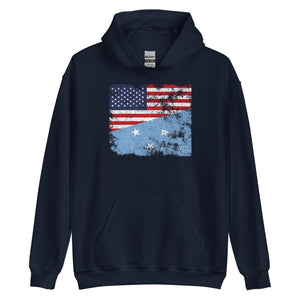 Micronesia USA Flag Hoodie