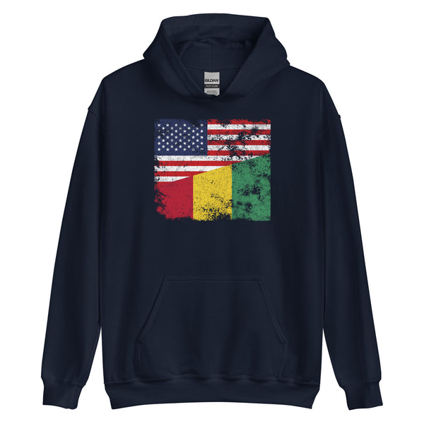 Guinea USA Flag Hoodie