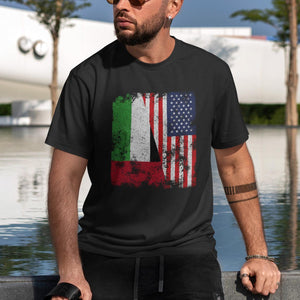United Arab Emirates USA Flag T-Shirt