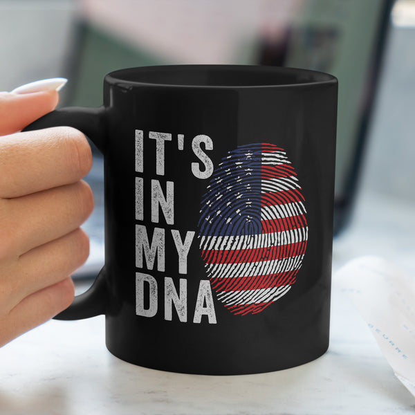 It's In My DNA - United States Flag Mug