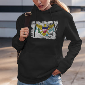 US Virgin Islands Flag Hoodie