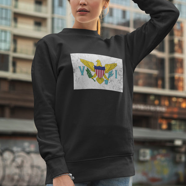 US Virgin Islands Flag Sweatshirt