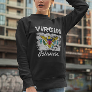 US Virgin Islands Flag Sweatshirt
