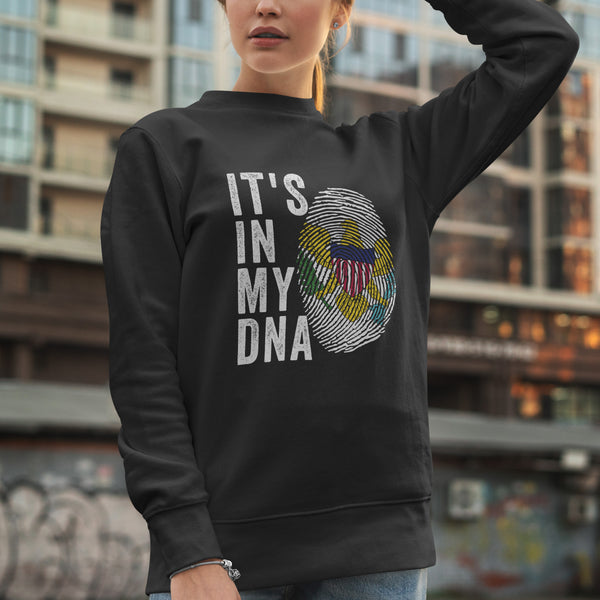 It's In My DNA - US Virgin Islands Flag Sweatshirt