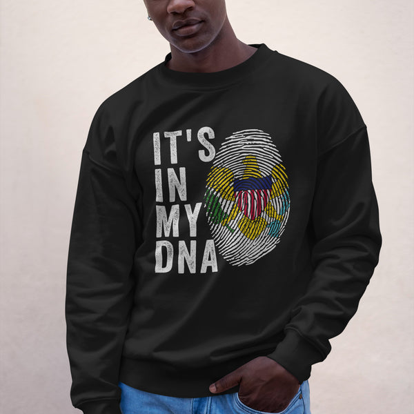 It's In My DNA - US Virgin Islands Flag Sweatshirt