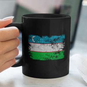 Uzbekistan Flag Mug