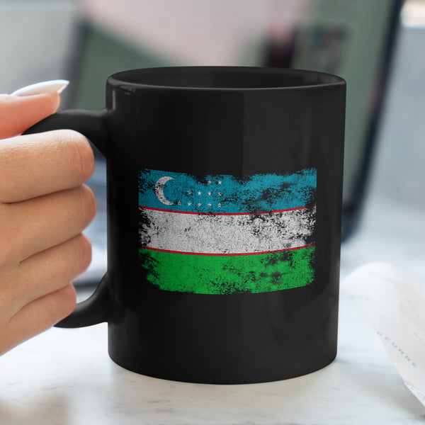 Uzbekistan Flag Mug