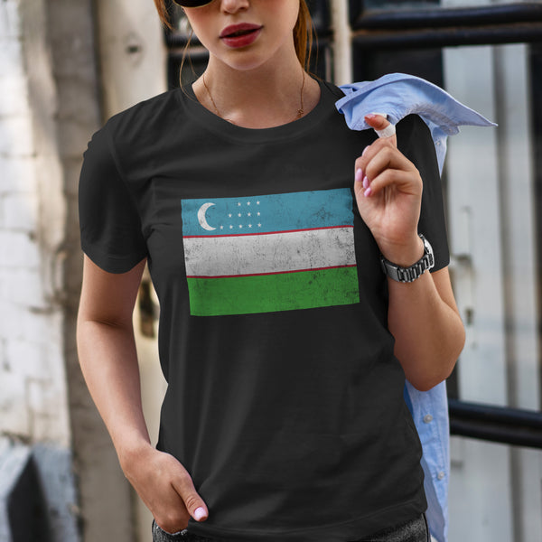 Uzbekistan Flag T-Shirt