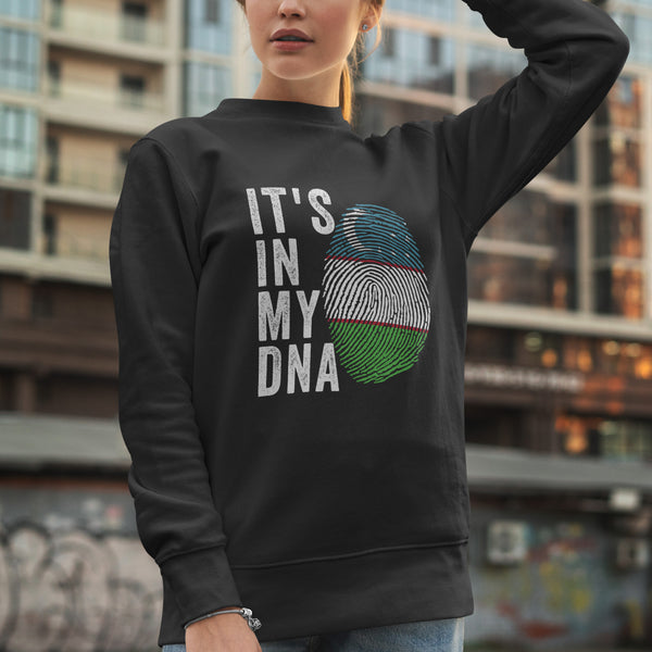It's In My DNA - Uzbekistan Flag Sweatshirt