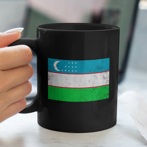 Uzbekistan Flag Mug