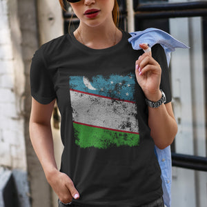 Uzbekistan Flag T-Shirt