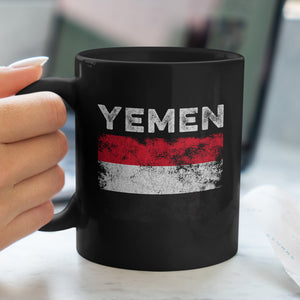 Yemen Flag Mug