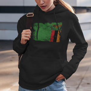 Zambia Flag Hoodie