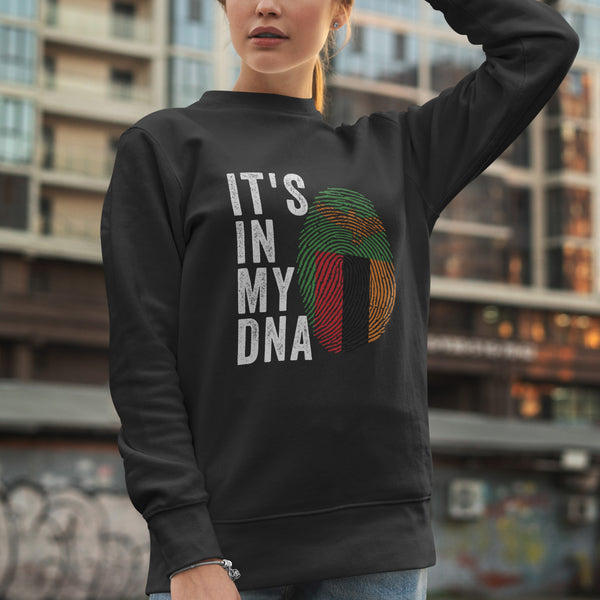 It's In My DNA - Zambia Flag Sweatshirt