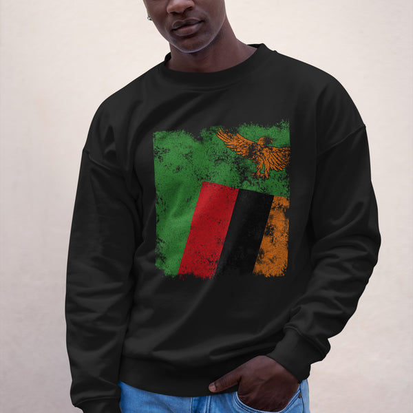 Zambia Flag Sweatshirt