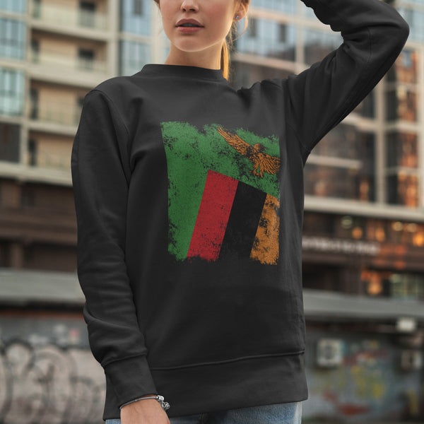 Zambia Flag Sweatshirt