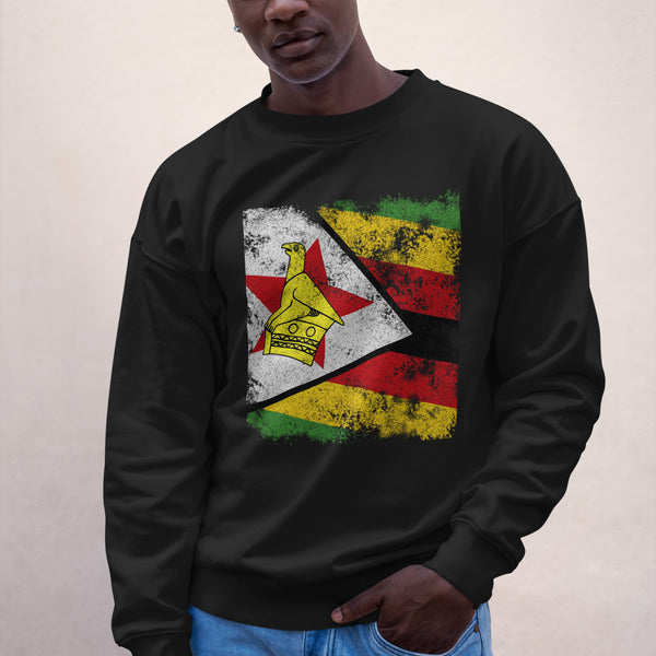 Zimbabwe Flag Sweatshirt